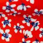Preview: Viskosejersey Mika Swafing Blumen auf rot