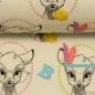 Preview: Disney-Jersey Bambi auf creme