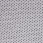 Preview: Doubleface-Jacquardjersey MARTEN mit Punkten - schwarz