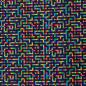 Preview: Baumwollstoff Henry Pixel