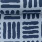 Preview: Jacquardjersey Swafing - Marvelous Strokes by lycklig design Blau