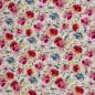 Preview: Musselin -Thea Blumen pink bunt