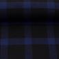 Preview: Flanell Maverick Swafing - Blau-Schwarz