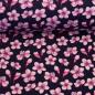 Preview: Baumwolljersey Kalamos Swafing Blumen auf dunkelblau
