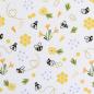 Preview: Baumwollstoff TIM Swafing kleine Bienen auf weiß