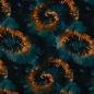 Preview: Modal-French Terry Swafing KIRA petrol Batik