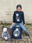 Preview: Sweat Panel ON THE ROCKS - Pinguin Swafing ca. 95 cm
