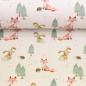 Preview: French Terry WALDFREUNDE BY SABINE MARSCHALL Swafing Waldtiere