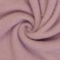 Preview: Teddy-Fleece-Boucle - Swafing - rosa, Fleecerückseite