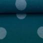 Preview: Jacquard-Jersey Emily SWAFING Punkte auf Petrol