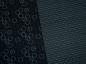 Preview: Baumwollstoff Hitech Hexagons mint auf schwarz