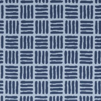 Jacquardjersey Swafing - Marvelous Strokes by lycklig design Blau