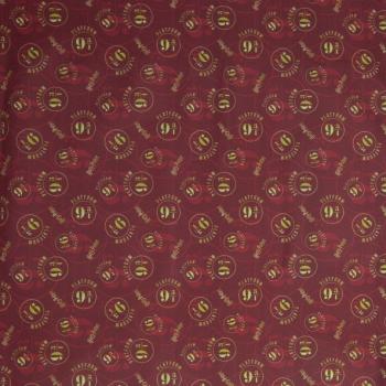 Canvas/Dekostoff Harry Potter rot