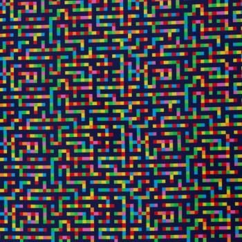 Baumwollstoff Henry Pixel
