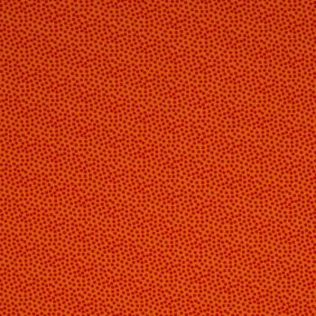 Baumwolljersey JORIS - Punkte orange