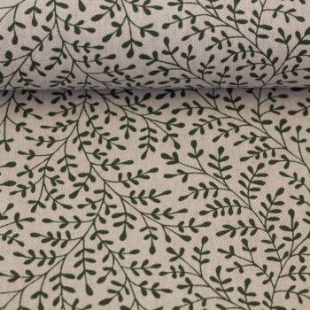 Dekostoff Linde Blätterranken