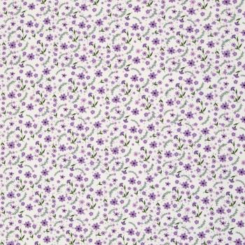 Baumwollstoff TARRENZ Swafing - Blumen lila