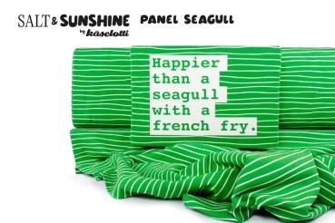 Panel French Terry SEAGULL by Käselotti