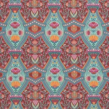 Velvet Boho by bienvenido Colorado Swafing Mandala rot