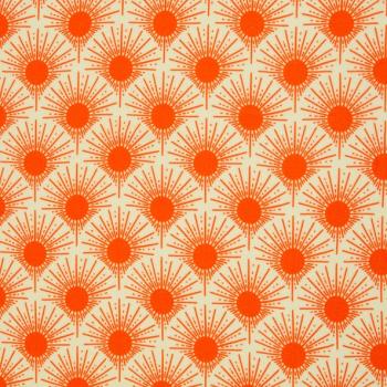 Double Slub Musselin Swafing Bright by Käselotti beige-orange