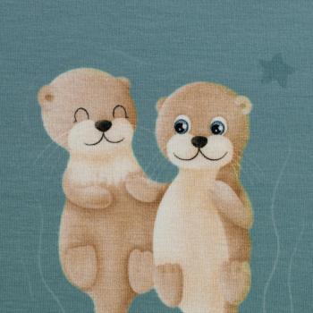 Jersey Panel - SplishSplash by Mrs. Mint Design Otter