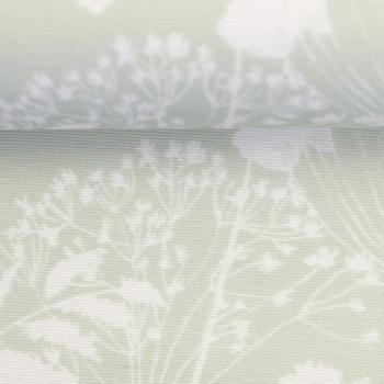 Beschichtete Baumwolle Dekostoff Swafing ALSFELD mint Blumen