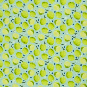 Baumwollstoff FRUITS Swafing Zitronen