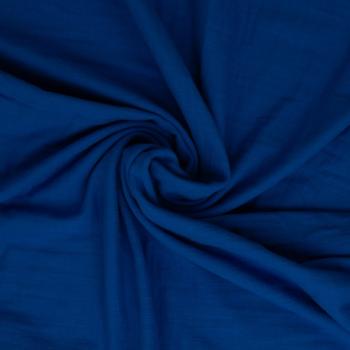 Double Slub Musselin Sorea - blau