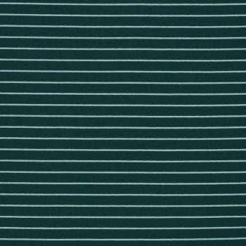 Baumwolljersey Isa Swafing Ringel - Petrol