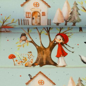 Baumwollstoff Webware - Swafing - Fairy Tale - Rotkäppchen