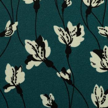 Baumwolljersey Kalamos Swafing Blumen real