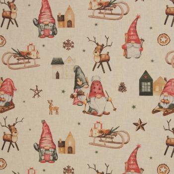 Dekostoff Christmas - Wichtel