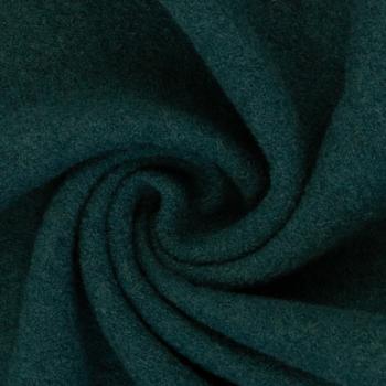 Gekochte Wolle Naomi Swafing - dunkelgrün