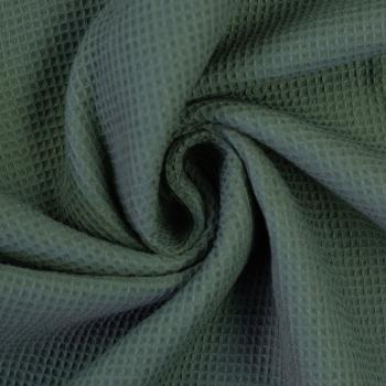 Mini-Waffelpiqué Wilson - smaragd