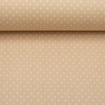 Baumwollstoff HILDE beige