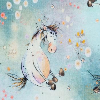 Baumwolljersey Swafing NILS Einhorn