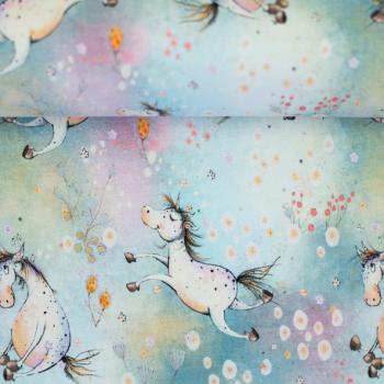 Baumwolljersey Swafing NILS Einhorn