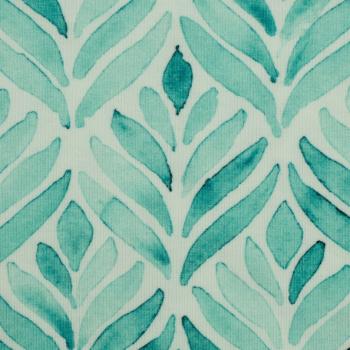 Baumwolljersey Theo Ornamente mint