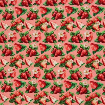 Dekostoff MATTEO Swafing Erdbeeren