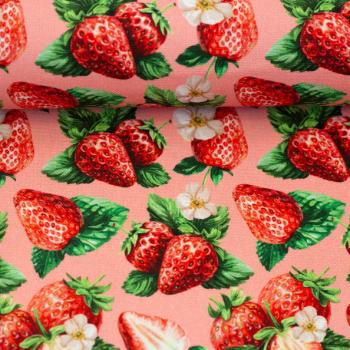 Dekostoff MATTEO Swafing Erdbeeren