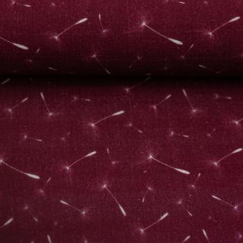 Double Slub Musselin Swafing ADELE Burgundy