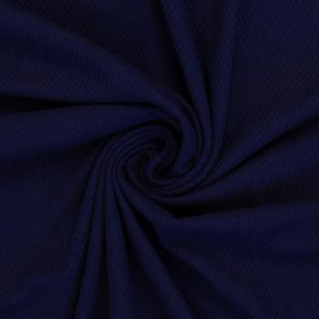 Struktur-Jacquardjersey Swafing Emilia dunkelblau
