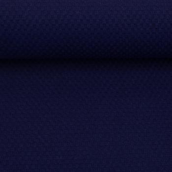 Struktur-Jacquardjersey Swafing Emilia dunkelblau