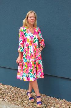 Double Slub Musselin Swafing HAREN Blumen