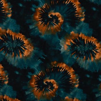 Modal-French Terry Swafing KIRA petrol Batik