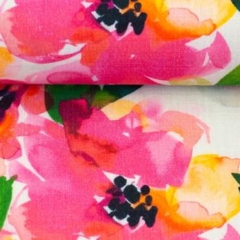 Double Slub Musselin Swafing HAREN Blumen