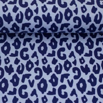 Baumwolljersey Swafing HAPPY LEO by Cherry Picking Blau