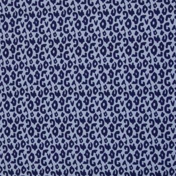 Baumwolljersey Swafing HAPPY LEO by Cherry Picking Blau