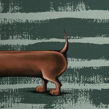 Panel French Terry Swafing Thorsten Berger - Dachshund Bemy