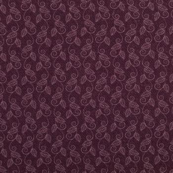 Baumwollstoff ELSE Blumenornamente violett